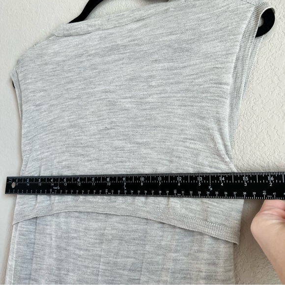 Barneys New York Sleeveless Tie Front Dress w/ Double-layer Backyoke Sz Med NWT - Picture 9 of 9